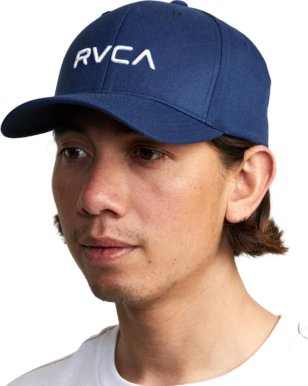 Sombrero ajustado ala curvada para hombre multicolor