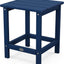Mesa auxiliar Long Island 15x14.75x18" azul marino