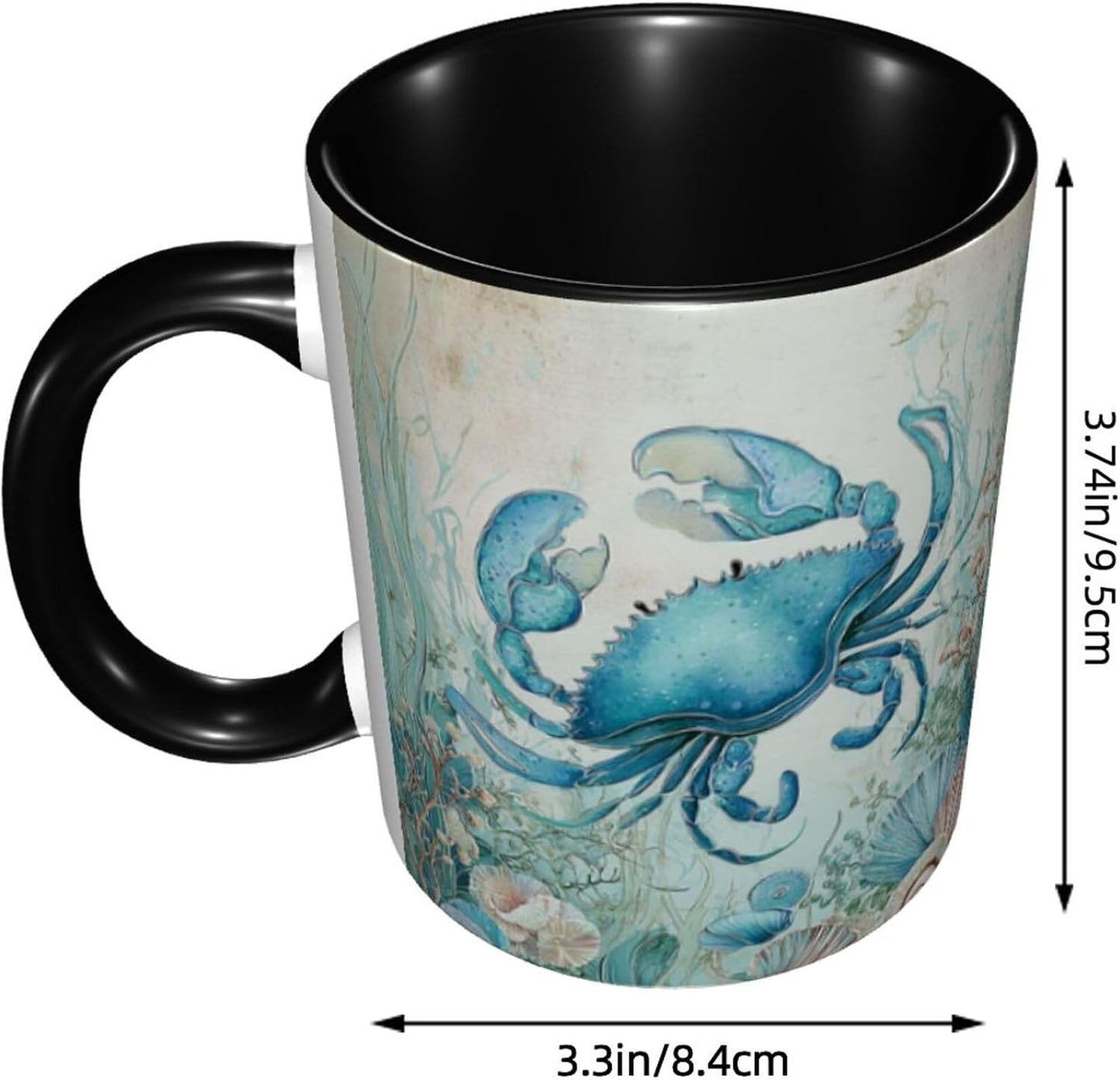 Taza café mujer cerámica 11oz asa regalo oficina