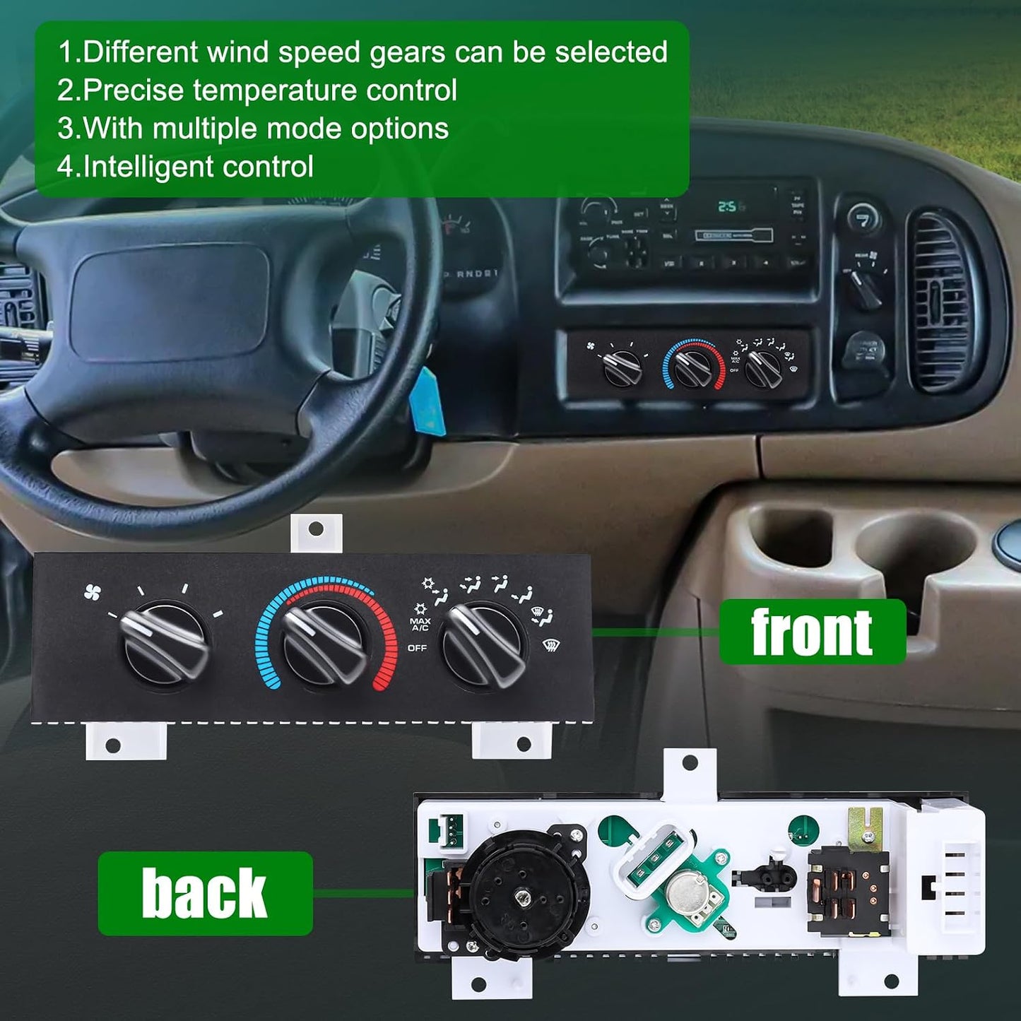 Módulo control climatizador Dodge RamVan 98-03