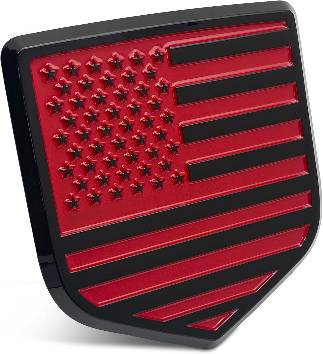 Emblema bandera EE.UU. para puerta Dodge RAM 2018 rojo