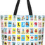 Bolso mano camuflaje reutiliz. para mujer viaje compras