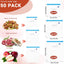 50 Bolsas Sous Vide Reutilizables 3 Tamaños Sin BPA