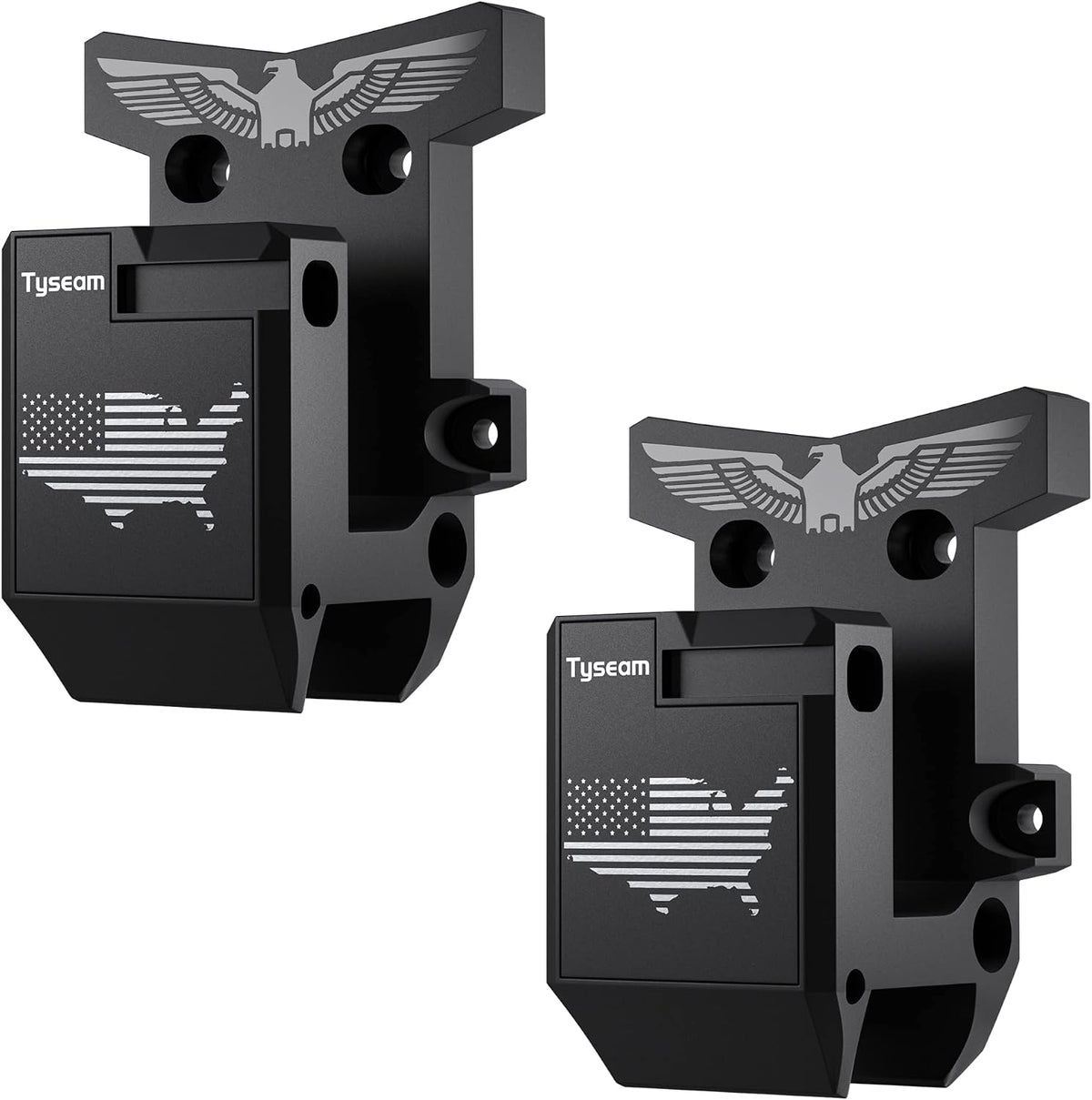 Soporte pared rifle AR15 cargador material PA