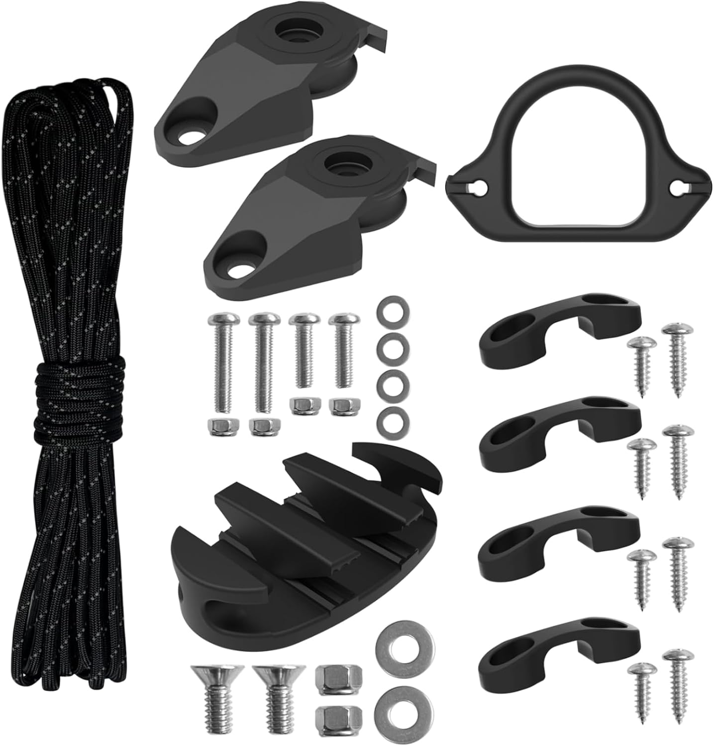 Kit anclaje kayak trolley hardware para embarcaciones