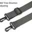 Correa hombro 56pulg ajustable antideslizante acolchada