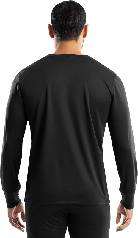 Ropa interior térmica manga larga poliéster hombre