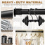 Barra armario ajustable 16.5-90" resistente 1.3"