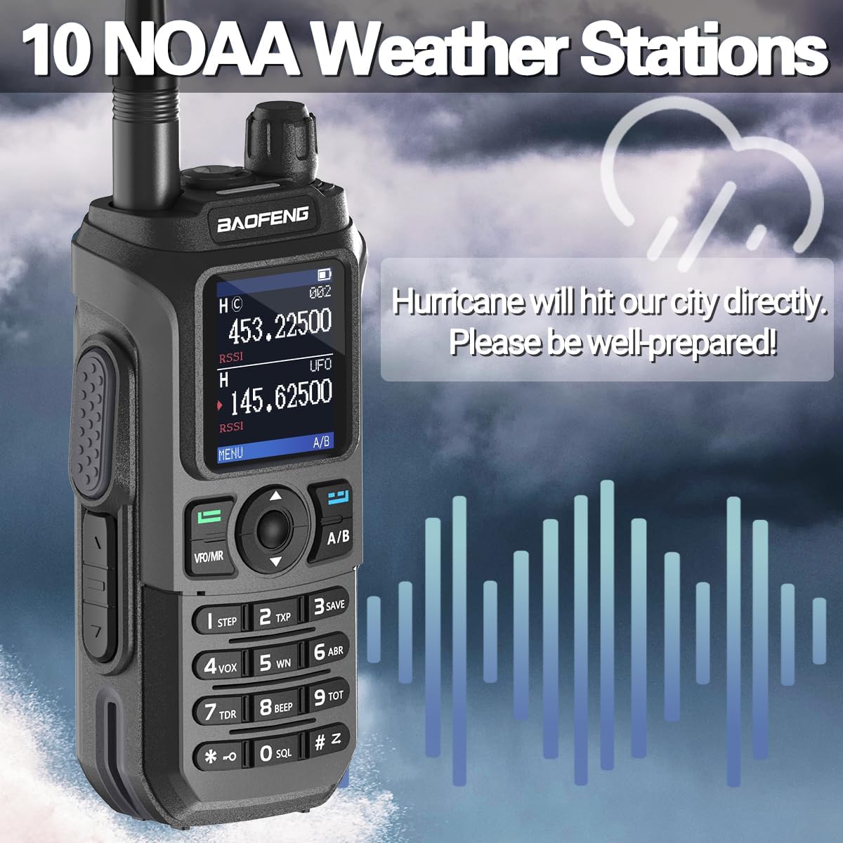Radio de 2 vías UV-21R K5 Plus recargable USB 999 canales