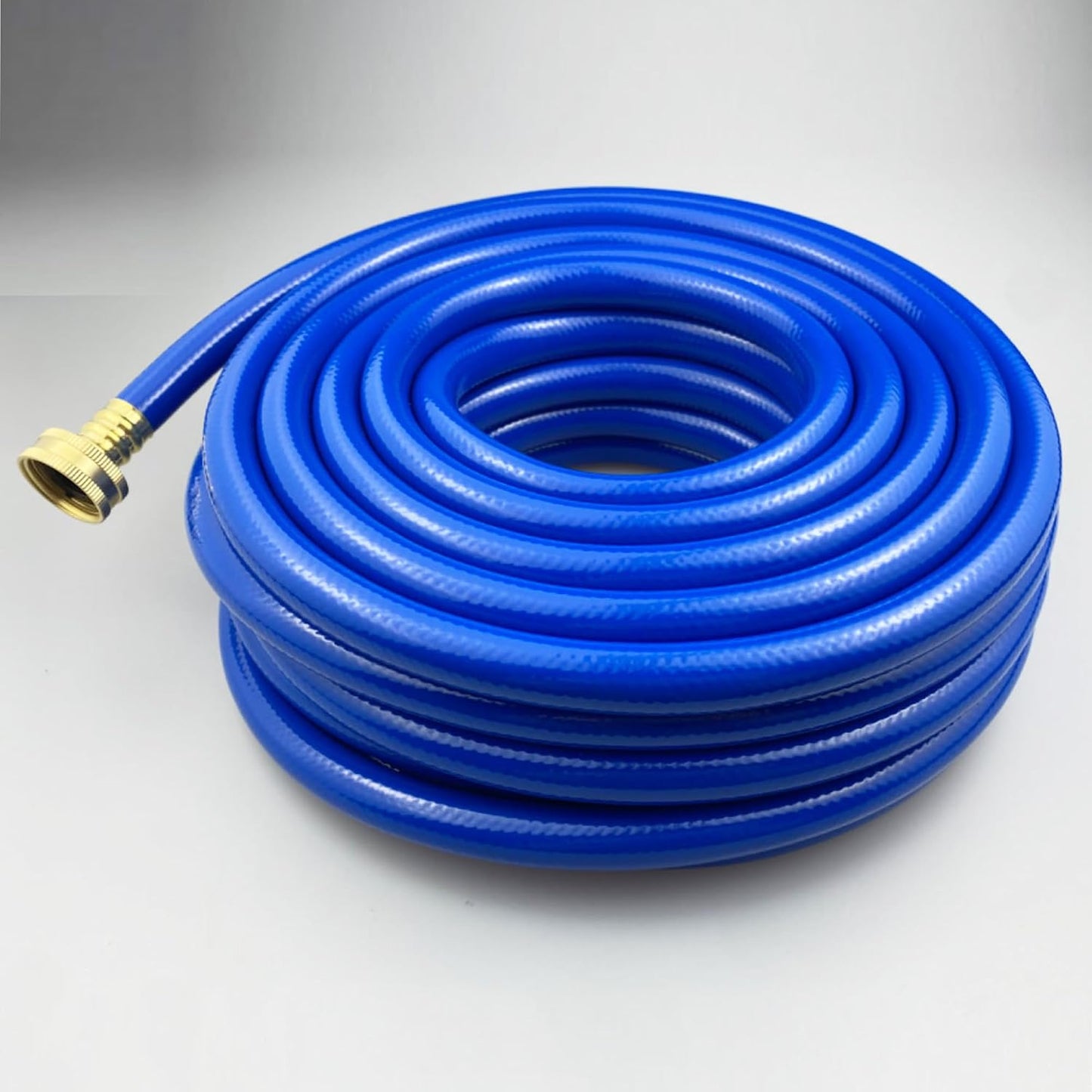 Manguera jardín PVC 1/2pulg color verde flexible 50pies