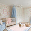 Alfombra bohemia festoneada dormitorio niña 5x7ft lavable