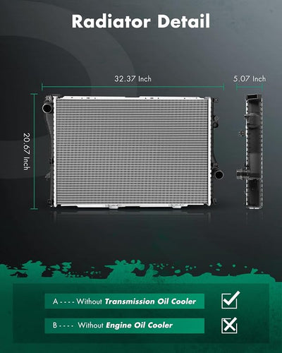 Radiador comp. para 525i 528i 530i 545i