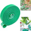 Cinta jardín verde 16.4ft para plantas 1/2pulg reutilizable
