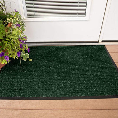 Alfombra entrada 3x6ft cepillo resistente deslizamiento