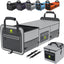Organiz. maletero 95l con bolsa hielo 26l impermeable