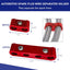 Set 4 separadores cables bujía aluminio con llave