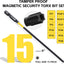 Juego 15 Puntas Torx Impacto 6pulg S2 Magnéticas 1/4pulg
