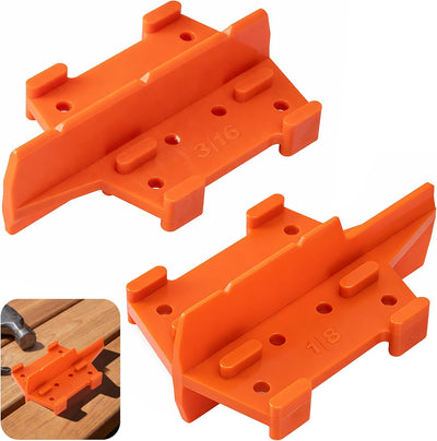 Espaciadores cubierta ABS 1/8 y 3/16 pulg naranja