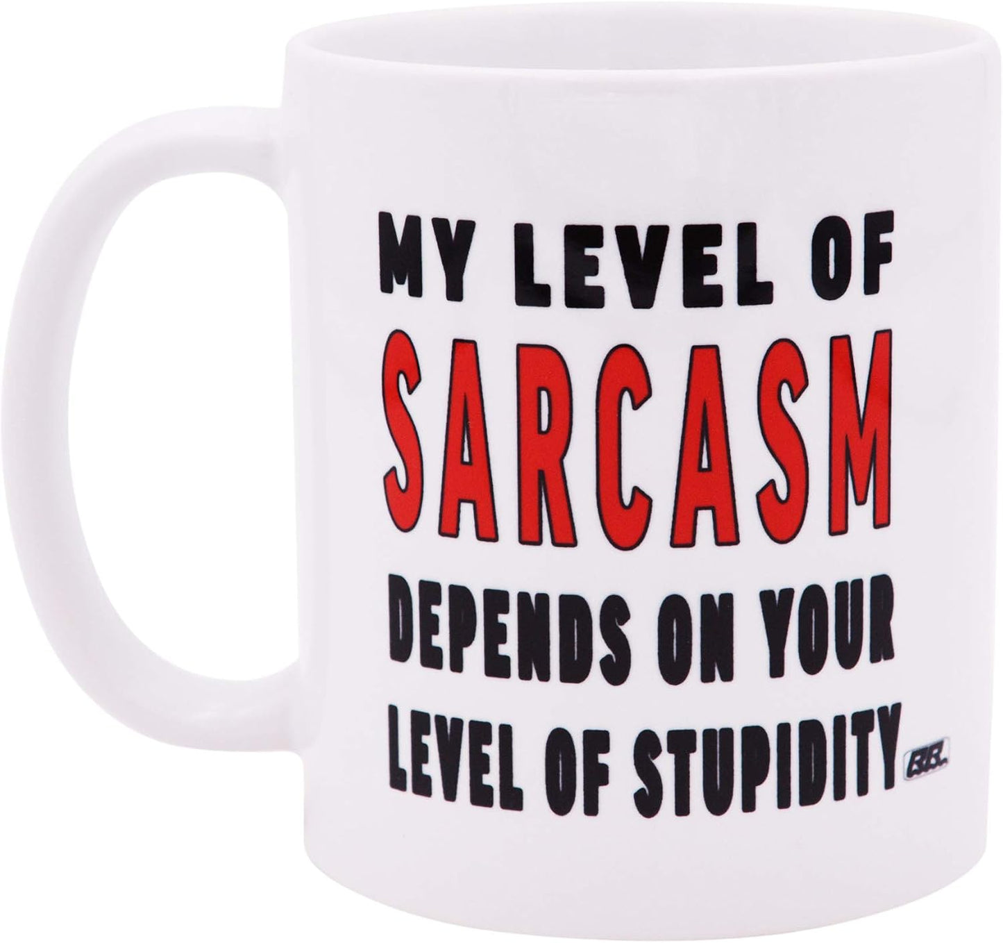 Taza café sarcástica divertida regalo empleados jefes