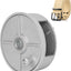 Carrete alambre aluminio 6.29pulg dispensador rebobinable 12-18