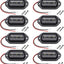 8 Luces LED Xenón 12-24V Impermeables para Camión SUV RV