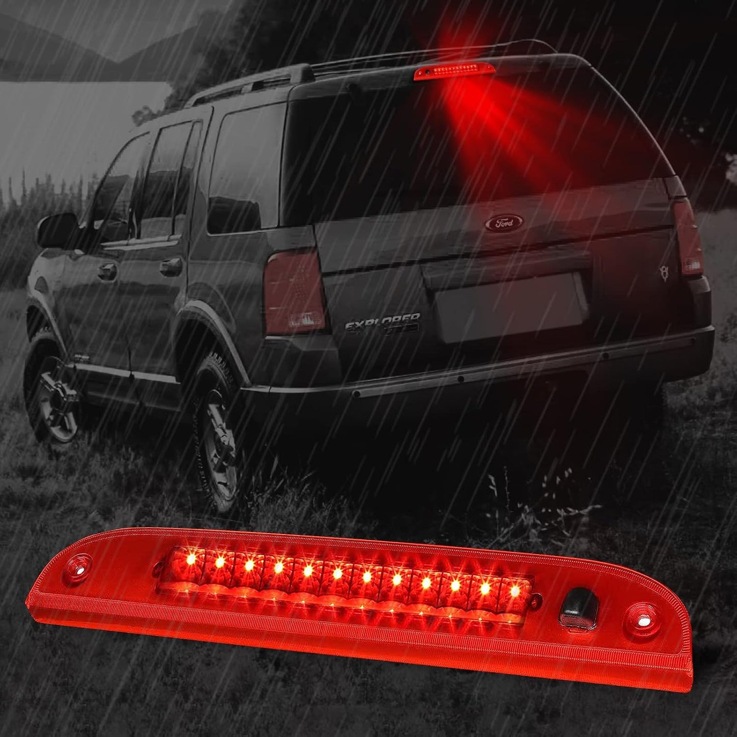 Luz freno alta Ford Explorer 02-10 Mercury Mariner 08-11 LED