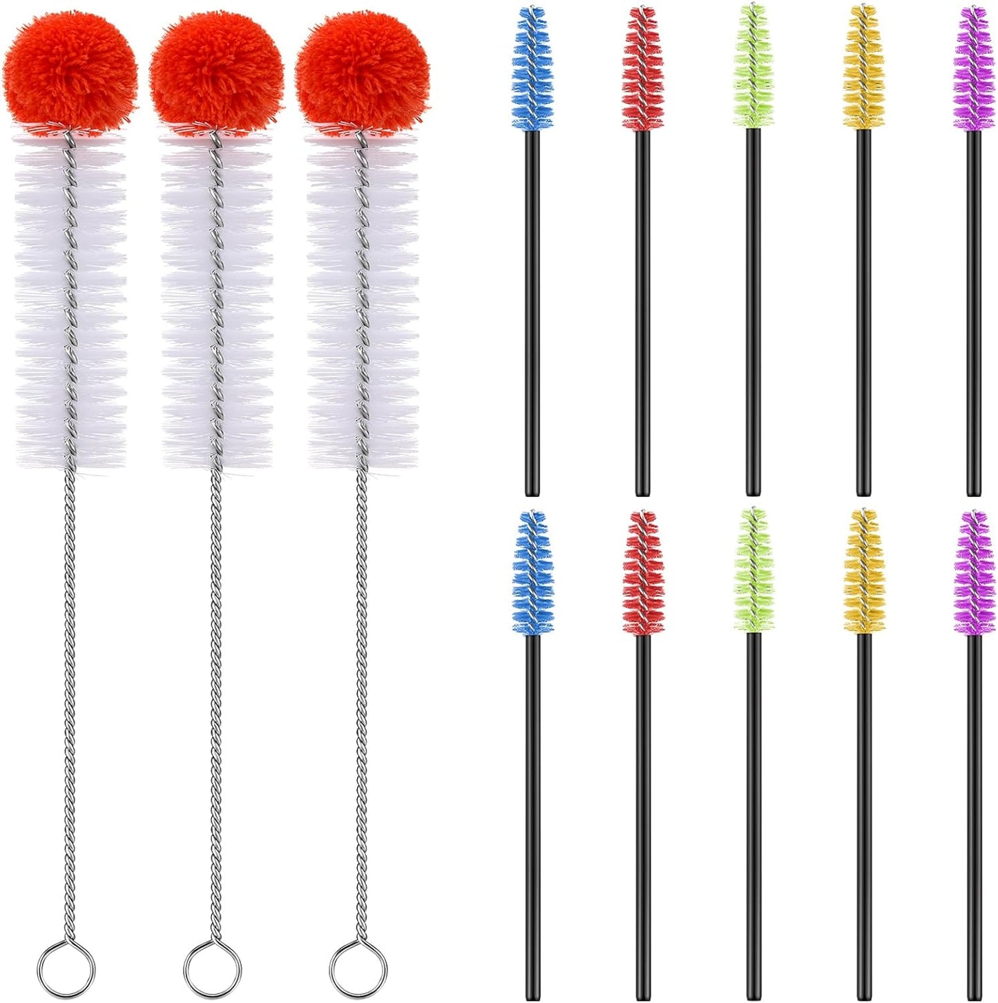 Cepillo limpieza alimentador colibríes varios tamaños rojo