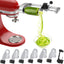 Accesorio espiralizador KitchenAid con pelador y cortador