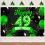 Cartel cumpleaños 49 años globos confeti decoración mujer