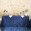 Mantel lentejuelas azul 90x156pulg para mesa pastel fiesta