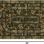 Alfombra entrada puerta 1,52x0,91m antiderrap goma gris