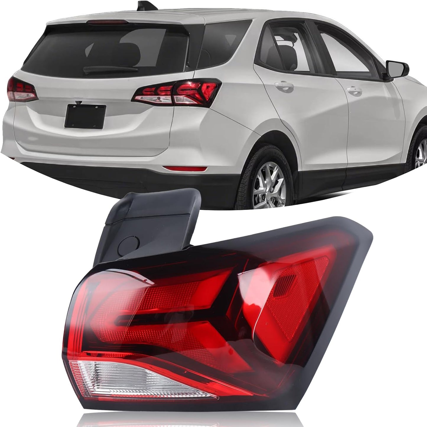 Luz trasera halógeno Chevy Equinox 22-23 lado pasajero