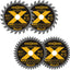 Hoja sierra circular 4.5pulg 24T y 40T corte madera paquete 4