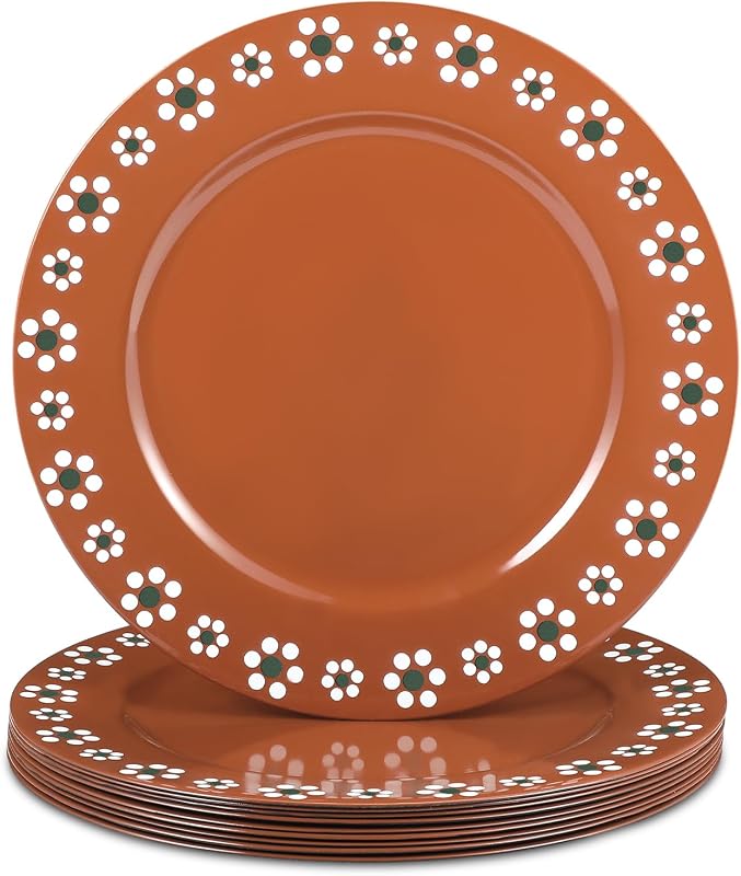 Platos de barro mexicanos clásicos 13pulg Talavera