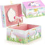 Caja joyería musical unicornio dorado canción Beautiful