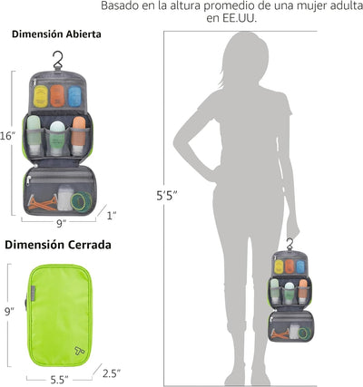 Kit aseo colgar lima tamaño único