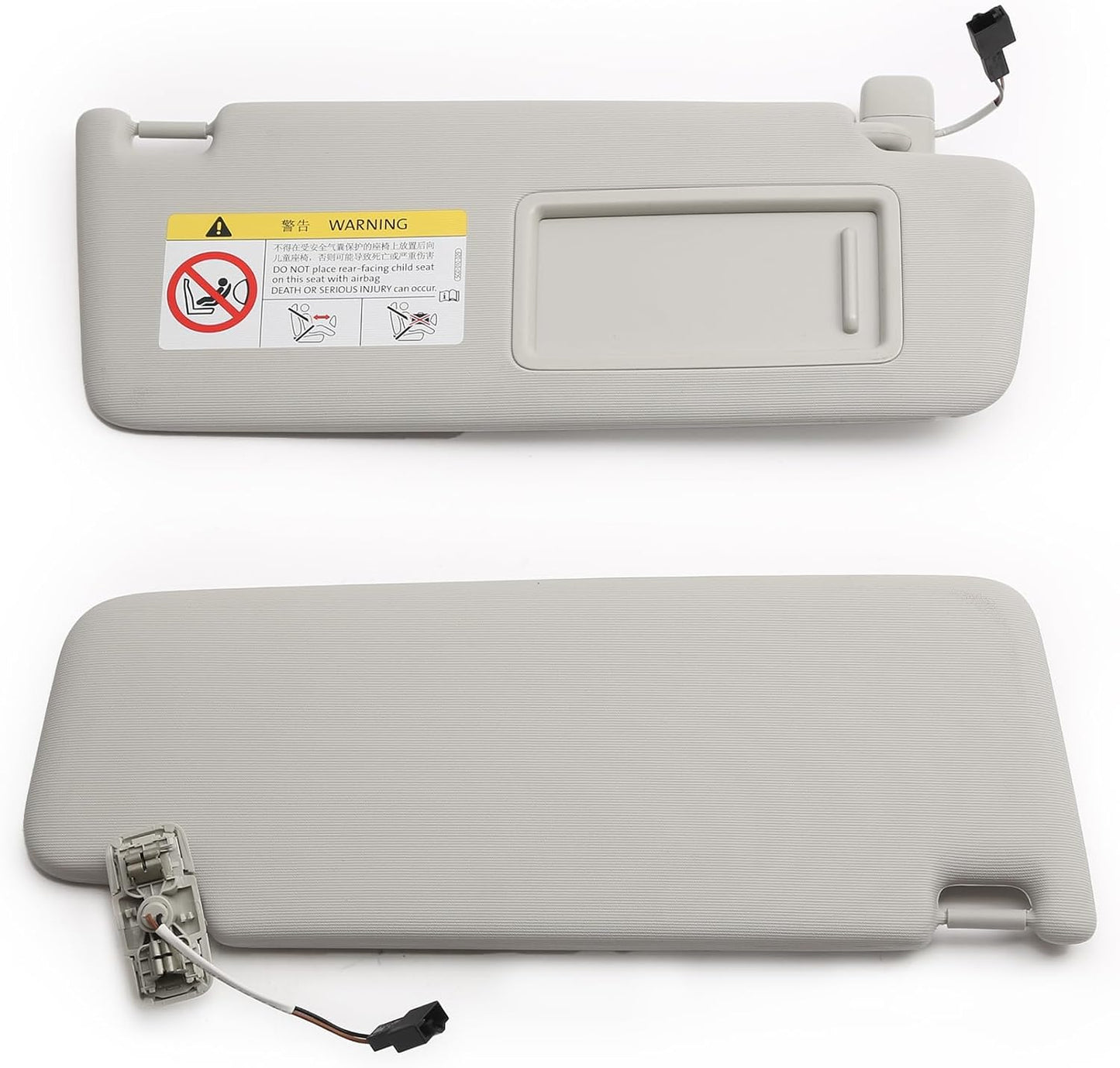 Visera solar izq y der para VW Golf Passat Jetta