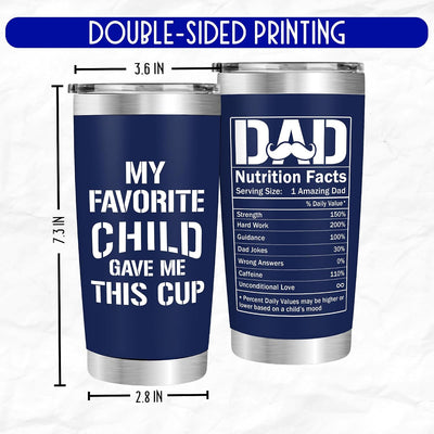 Vaso café para papá con mensaje hija