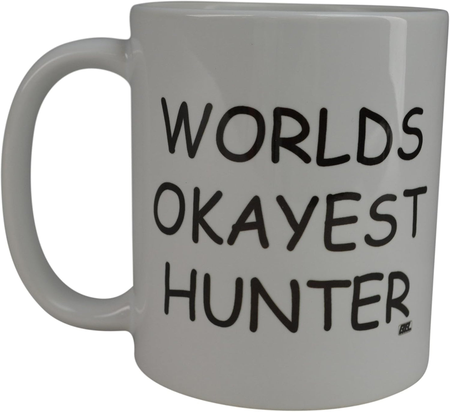 Taza café elefante blanco humor regalo oficina cazador