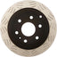 Rotor freno disco trasero color dorado