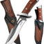 Cuchillo supervivencia hoja fija 5.7'' acero AST mango