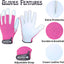 Guantes jardinería cuero mujer a prueba de espinas