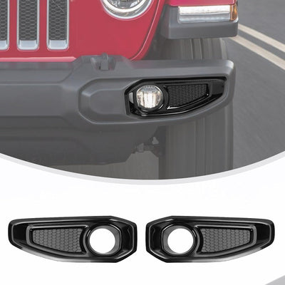 Cubiertas luz antiniebla Jeep JL/Gladiator 18-25 negro