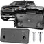 Soporte matrícula Chevy Silverado repuesto parachoques negro