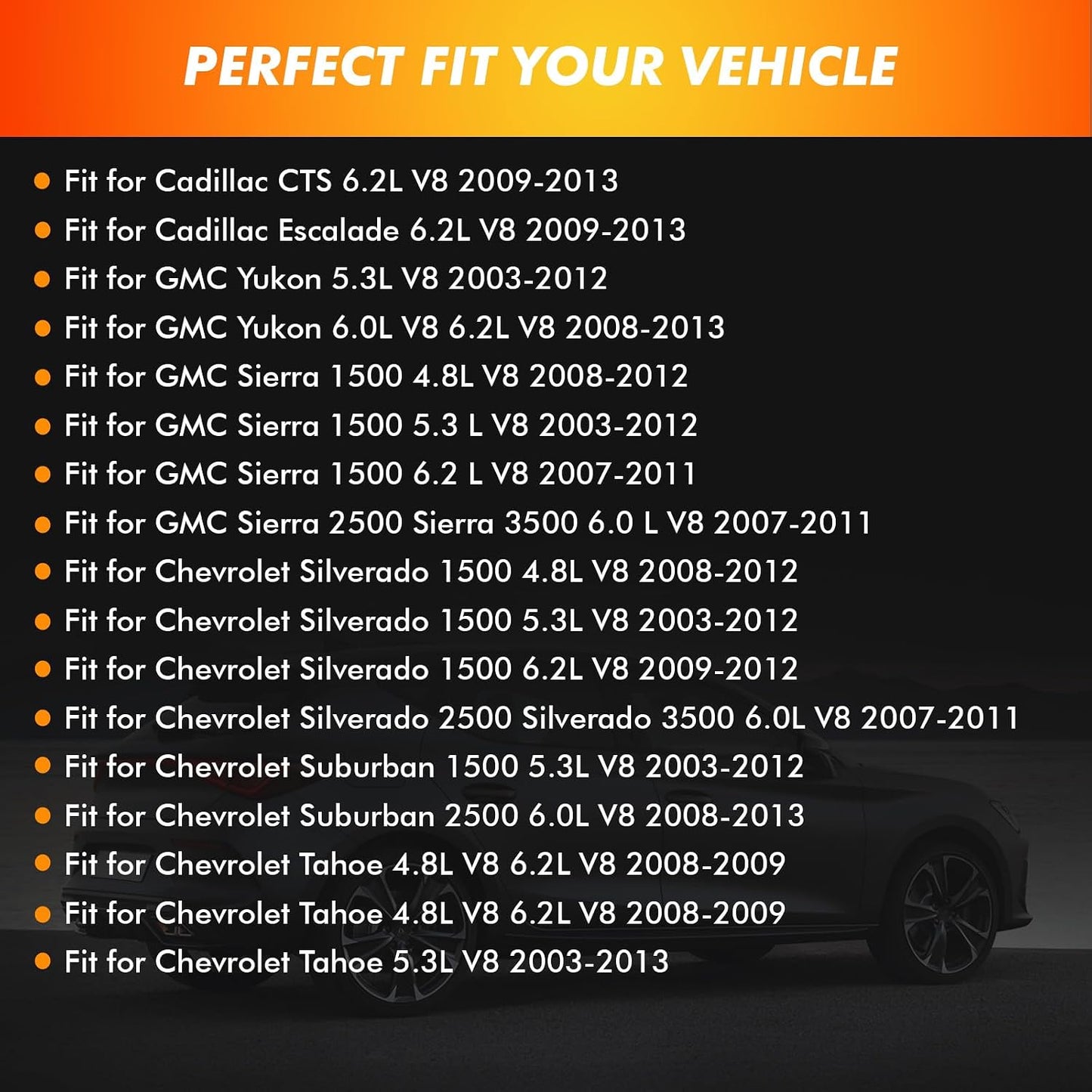Sensor O2 para Cadillac Escalade 08-14