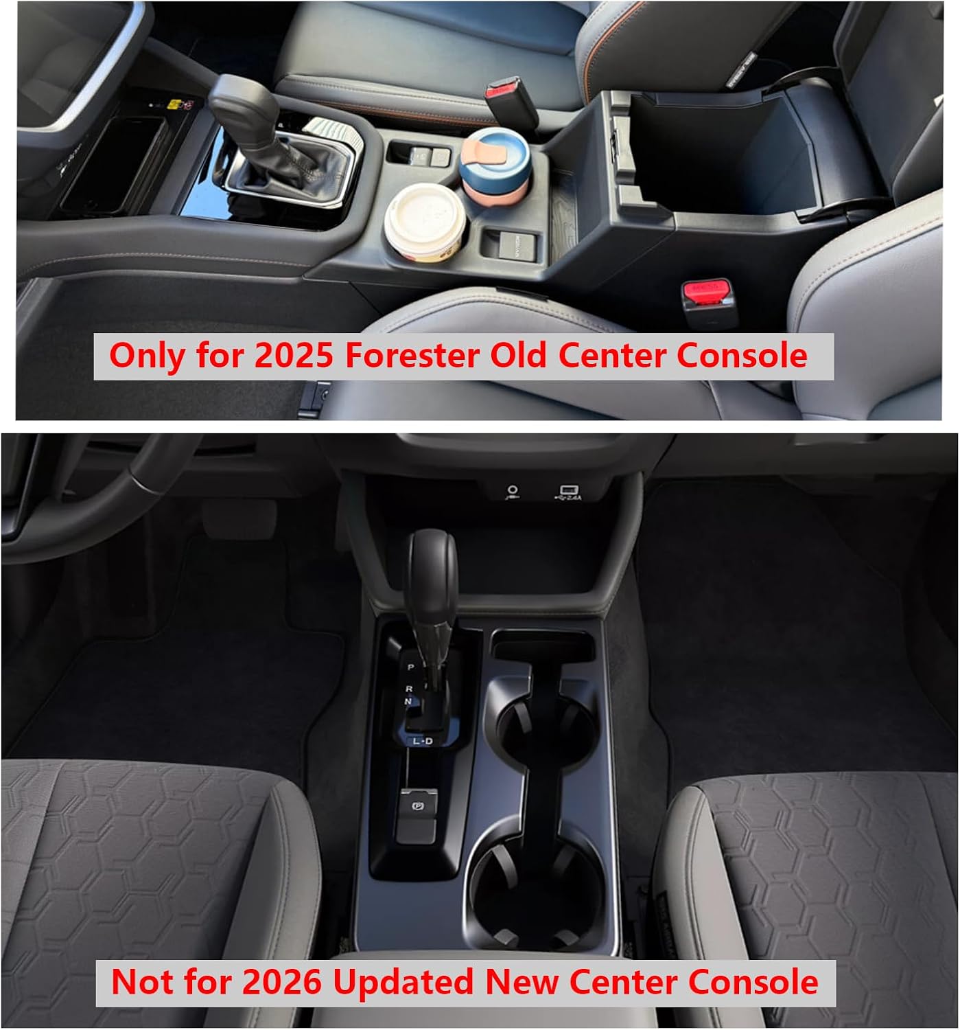 Organiz. consola Subaru Forester 2025