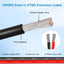 Cable extensión solar XT60i 10 AWG 15-100 pies conector