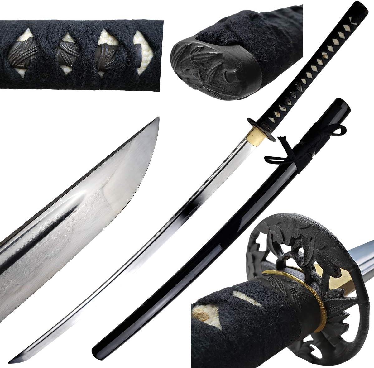 Katana Samurai Meadow 1060 Hoja Acero Carbono