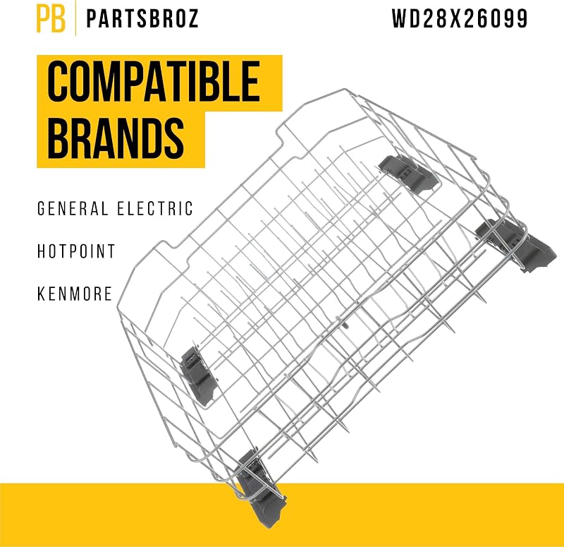 Conjunto estante inferior comp Hotpoint GE WD28X26099