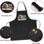 Delantal mujer floral 2 bolsillos cocina regalo navidad